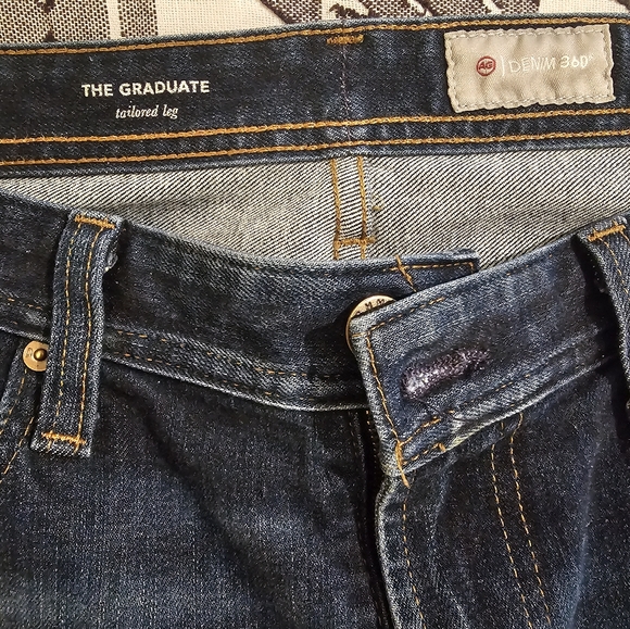 AG "The Graduate" Tailored Jeans 34x34 - Picture 4 of 7